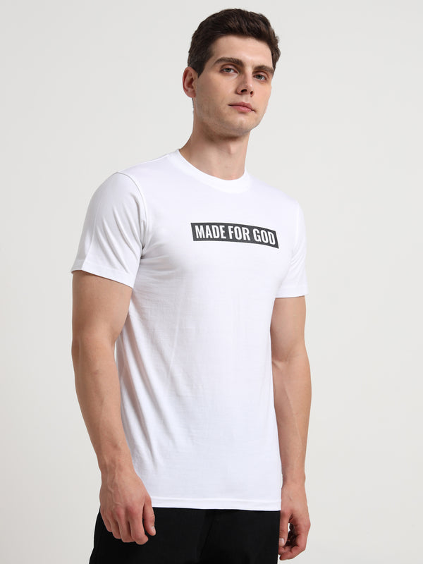 Glory of God - Unisex Short Sleeve White T-Shirt — alternate