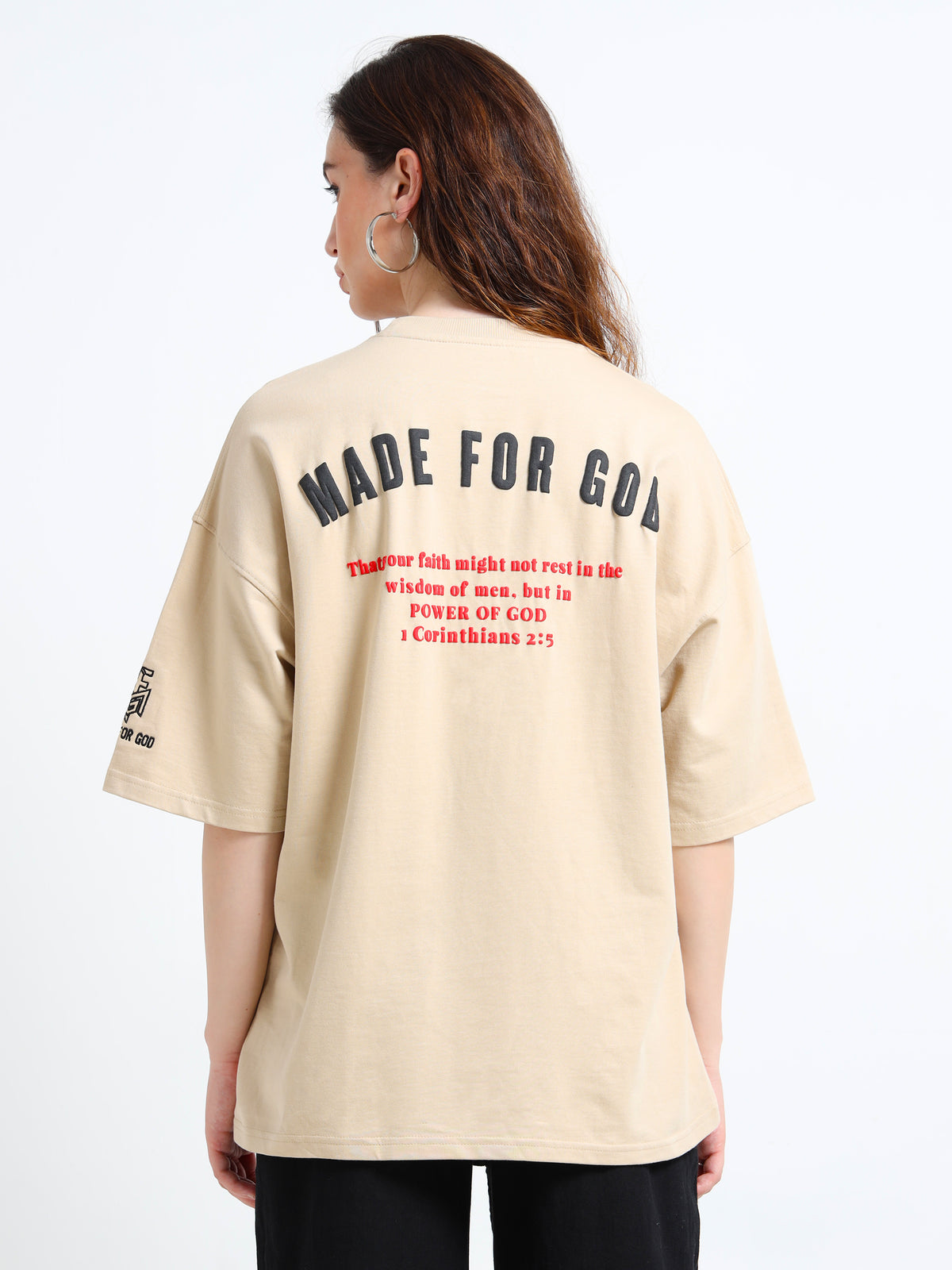 Faith - Oversized Tee — alternate view