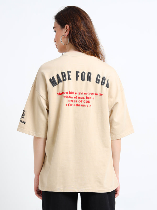 Faith - Unisex Oversized Tee — alternate