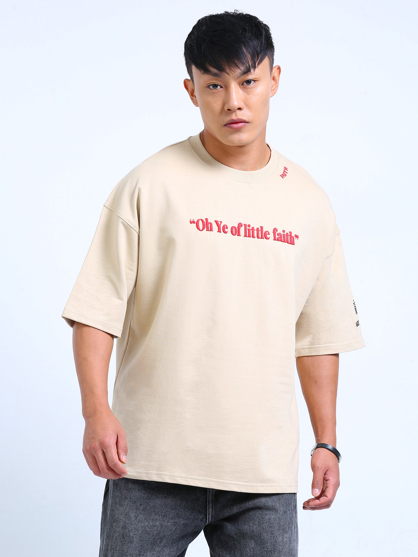 Faith - Men's Oversized Tee