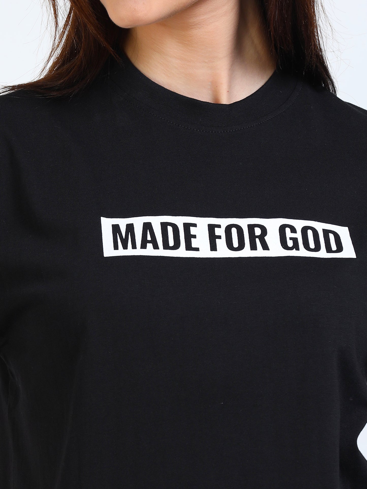 Glory of God - Women's short sleeve Black T-Shirt