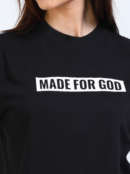 Glory of God - Women's short sleeve Black T-Shirt