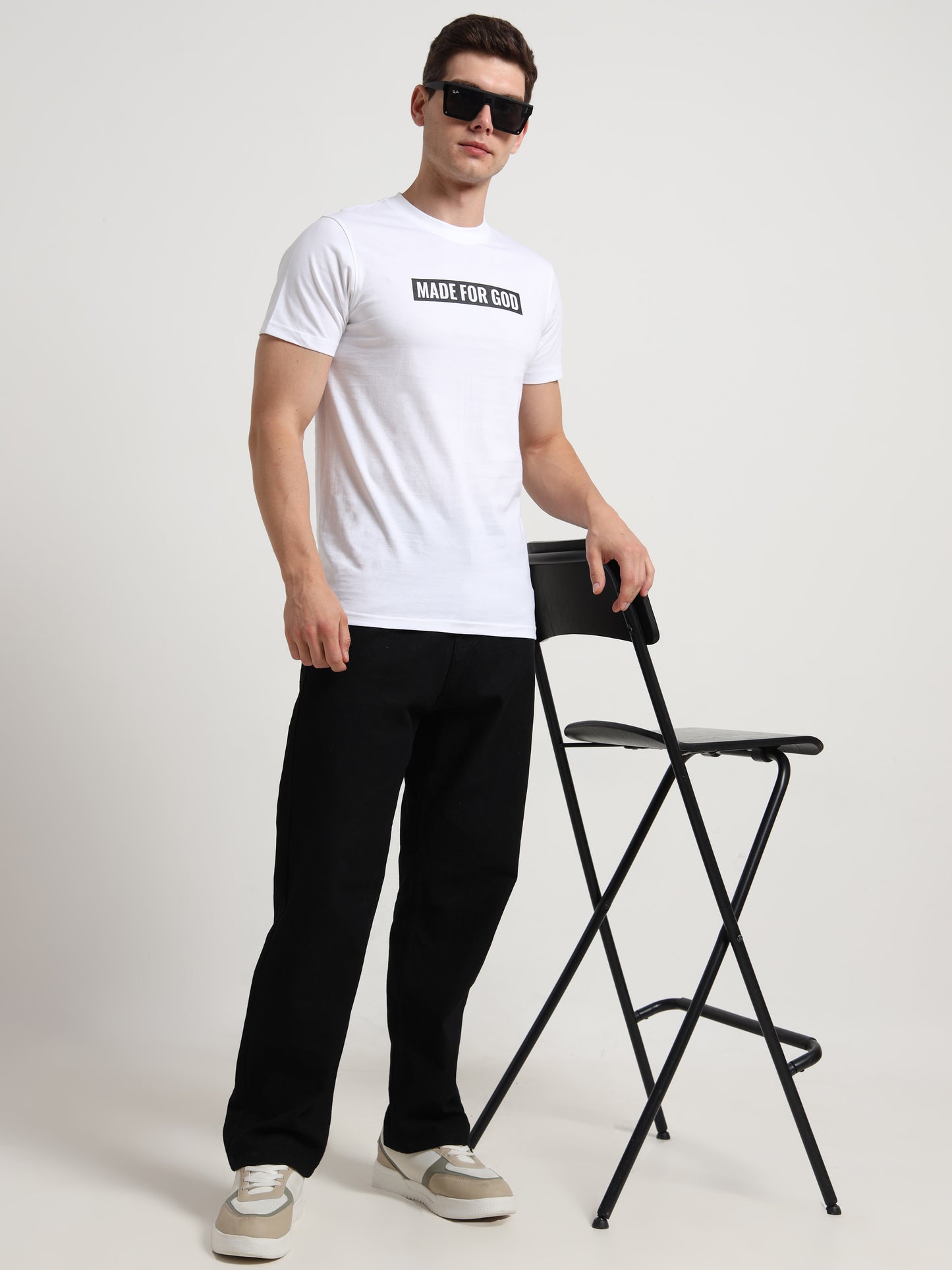 Glory of God - Men's short sleeve White T Shirt