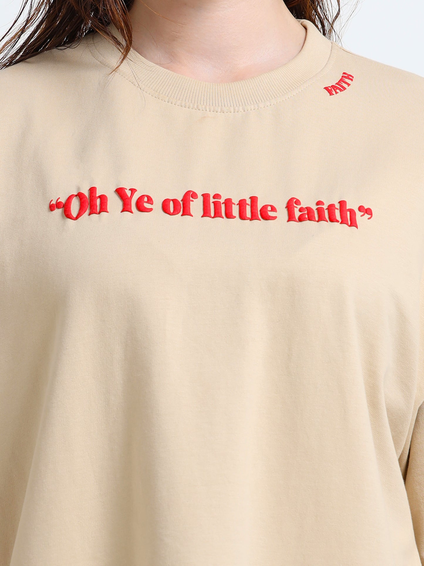 Faith - Women's Oversized Tee