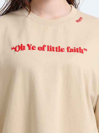 Faith - Women's Oversized Tee
