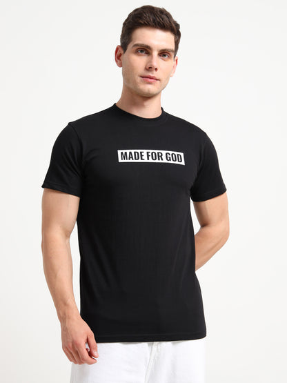 Glory of God - Men's short sleeve Black T-Shirt