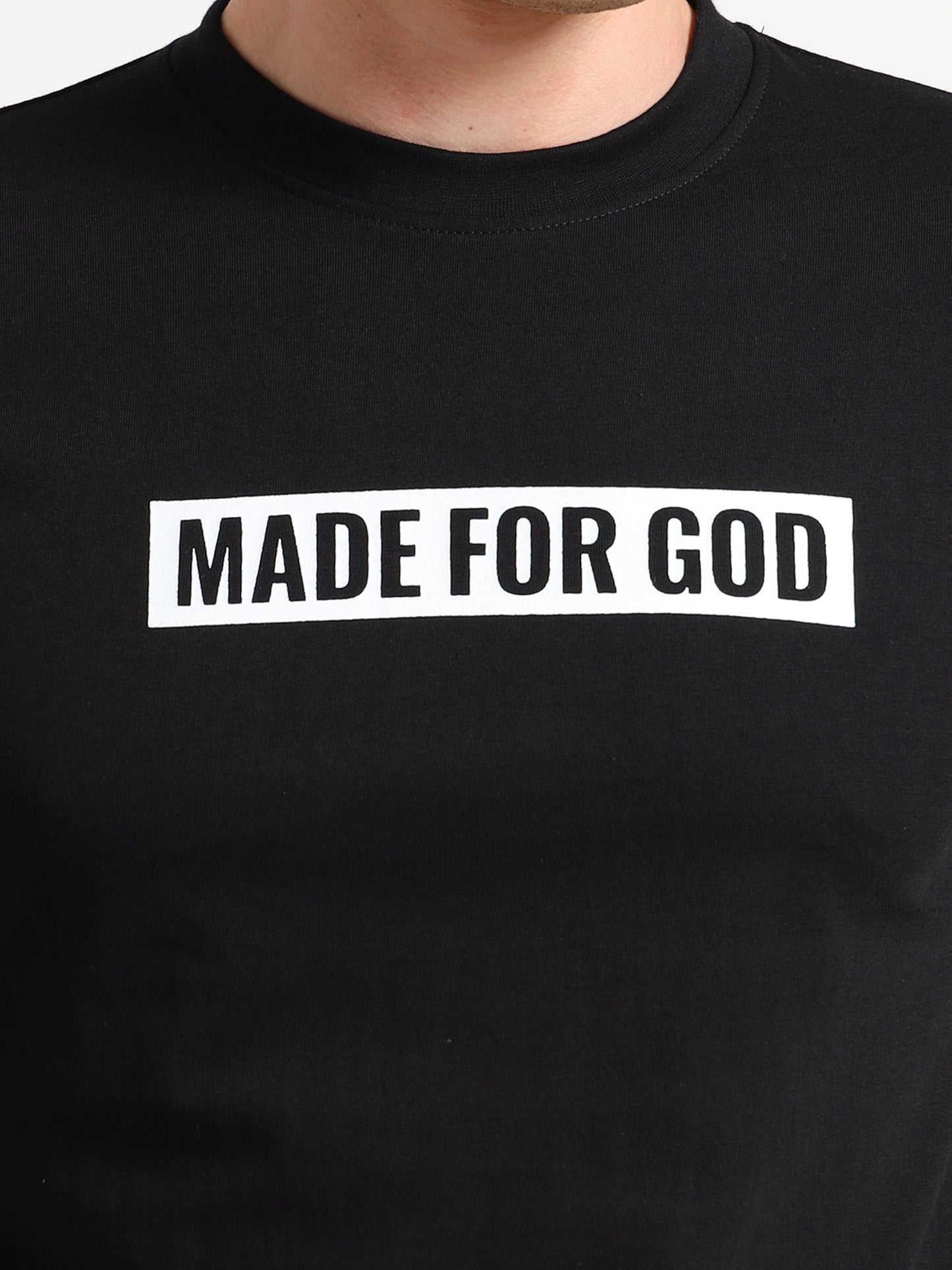Glory of God - Men's short sleeve Black T-Shirt