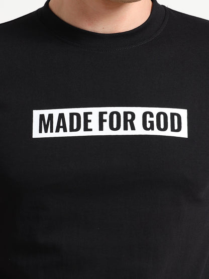 Glory of God - Men's short sleeve Black T-Shirt
