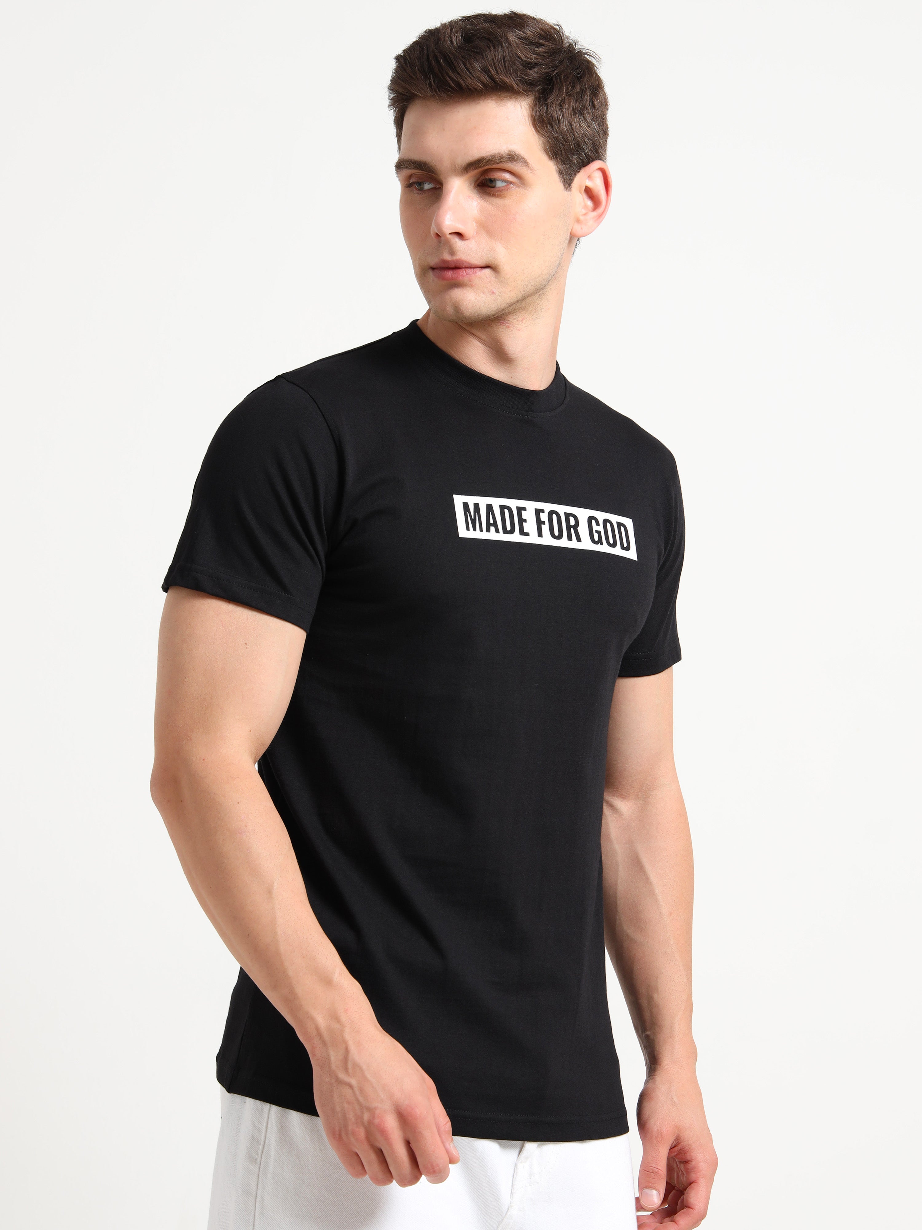 Glory of God - Black T-Shirt – Made For God