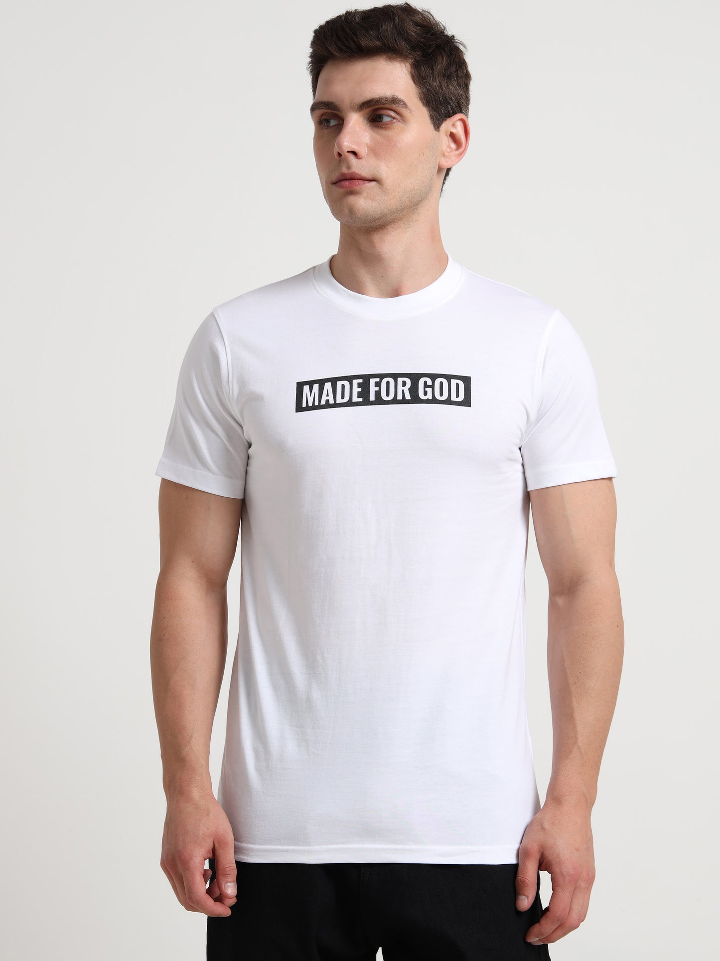 Glory of God - Men's short sleeve White T Shirt