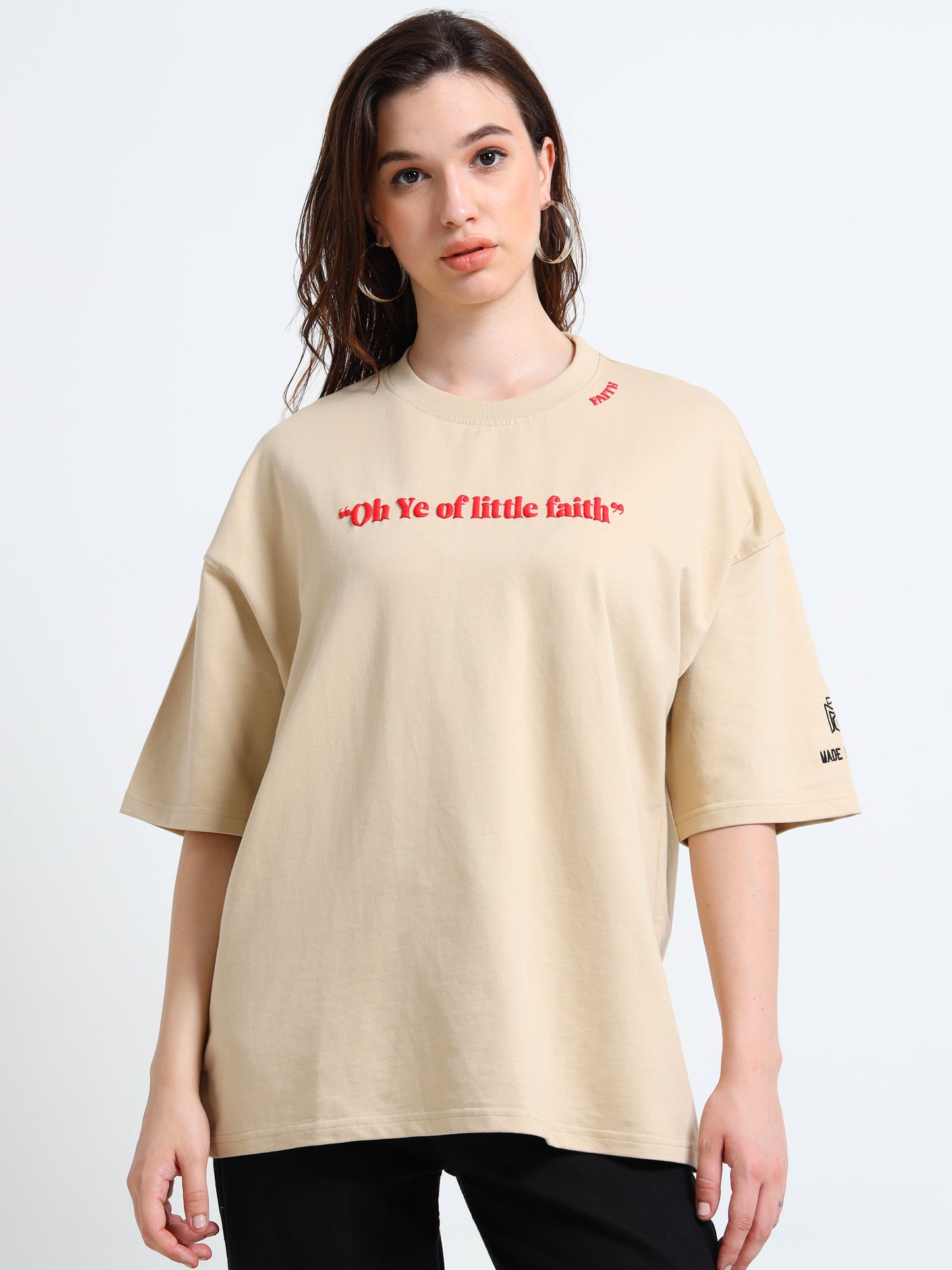 Faith - Women's Oversized Tee