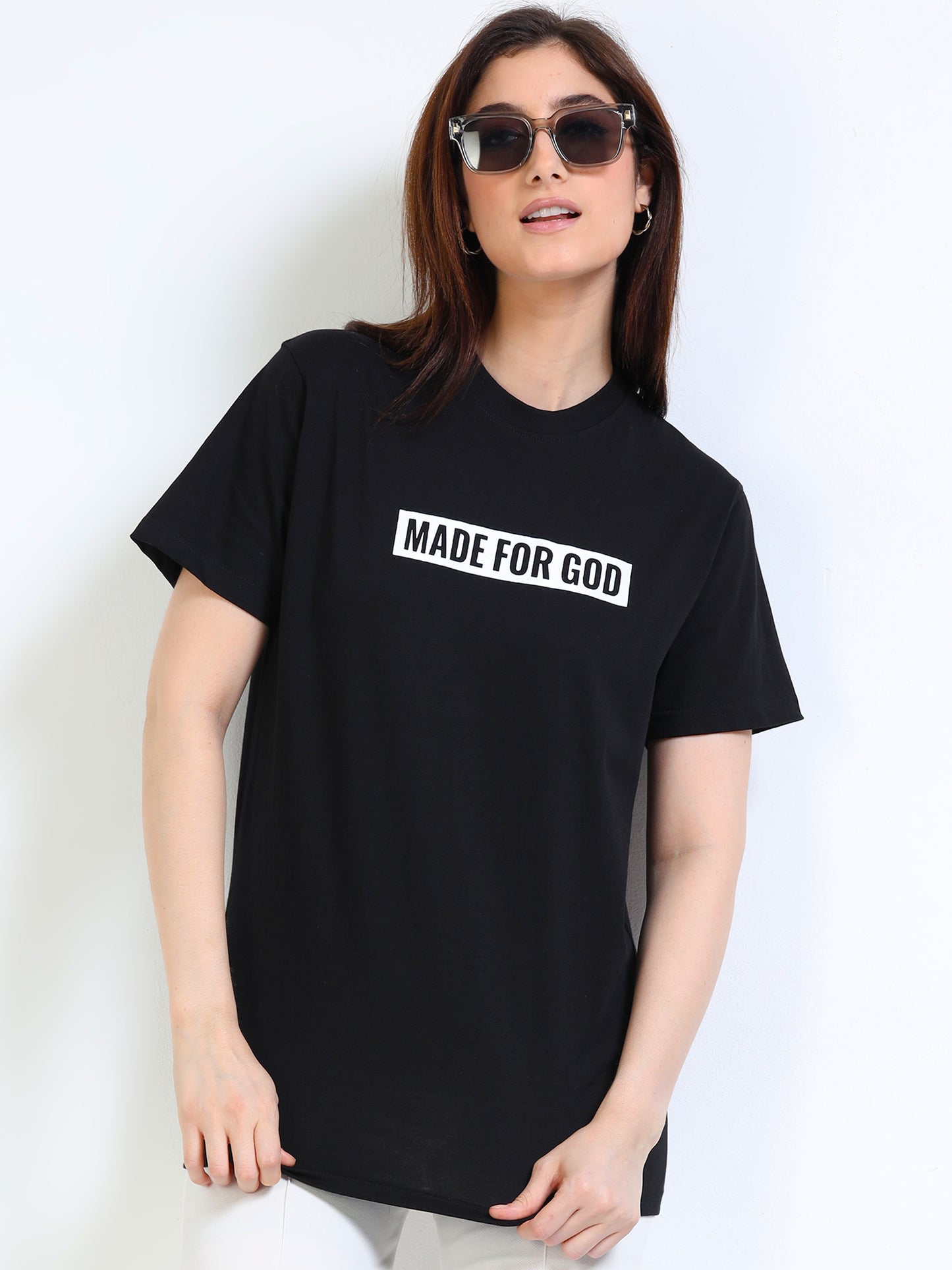 Glory of God - Women's short sleeve Black T-Shirt