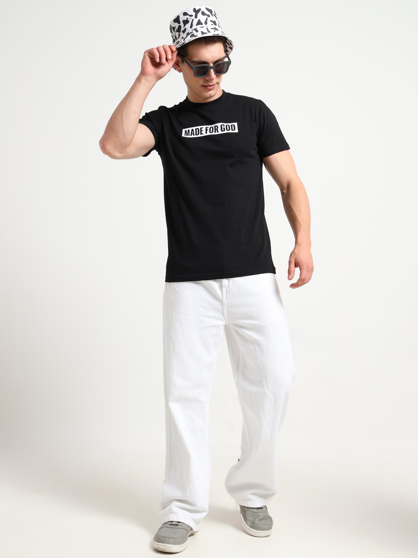 Glory of God - Men's short sleeve Black T-Shirt