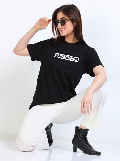 Glory of God - Women's short sleeve Black T-Shirt